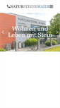Mobile Screenshot of natursteine-maier.de